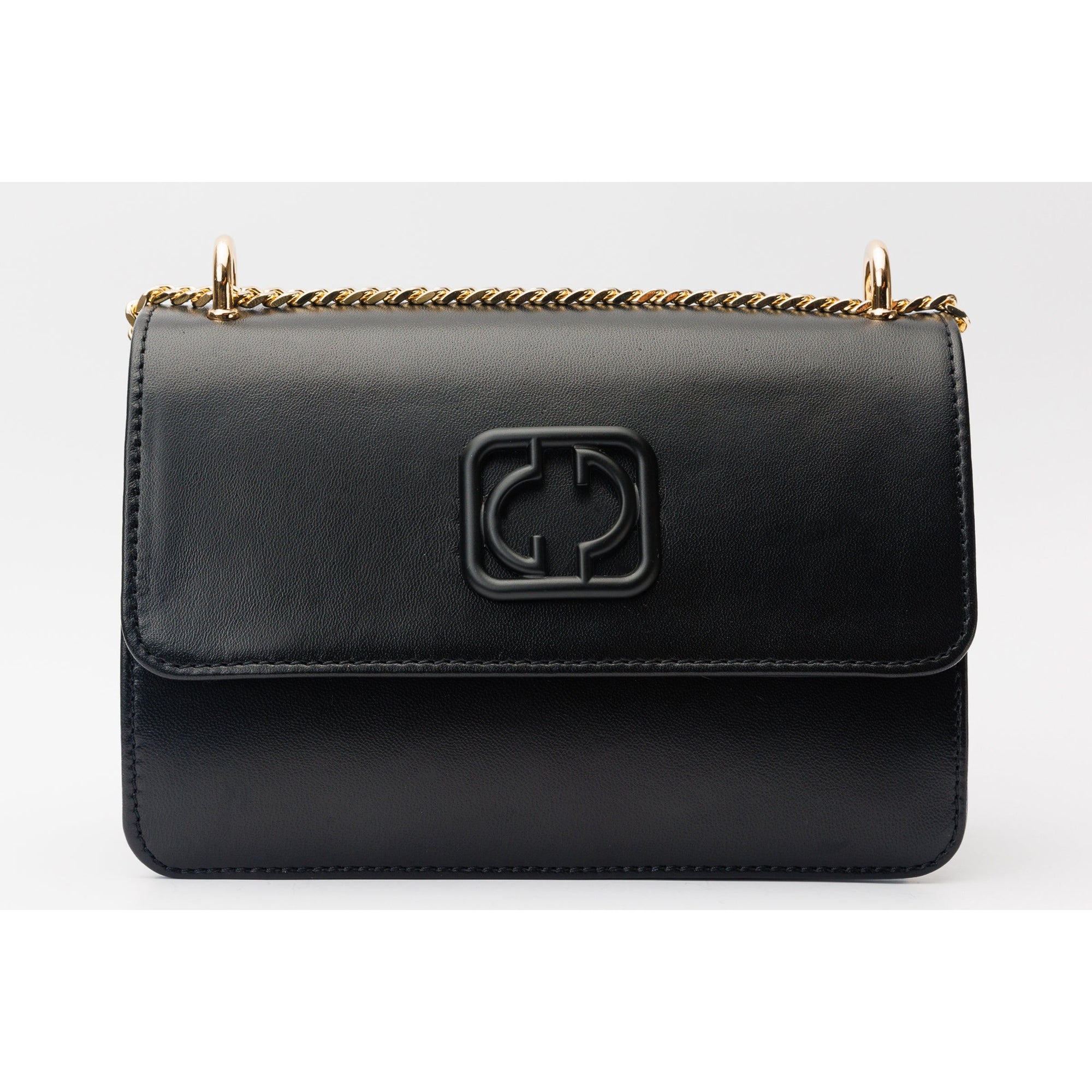 The Maneadero Black Leather Handbag