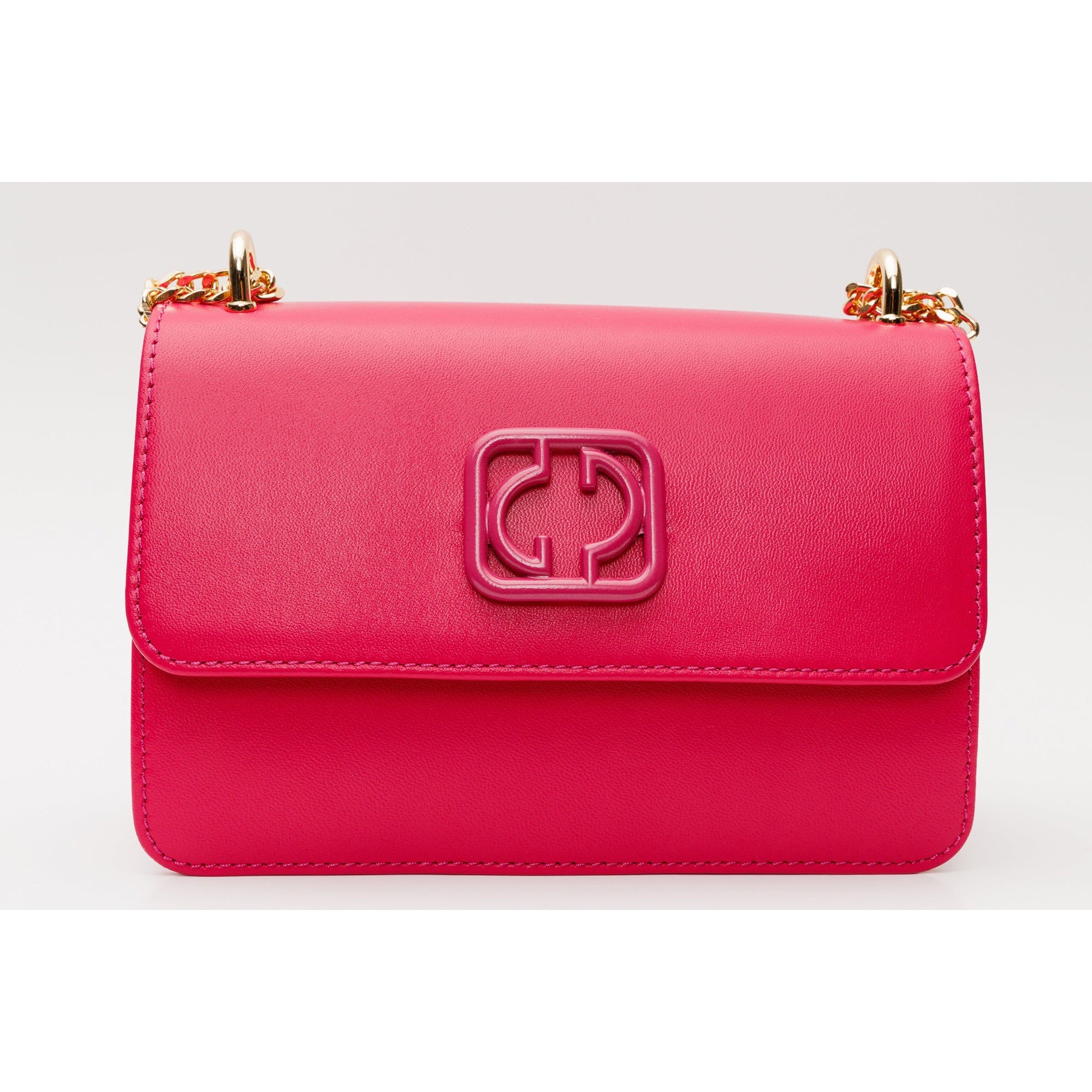 The Maneadero Fuchsia Leather Handbag