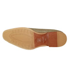 Men's Giovanni Shoes High Quality Leather/Fabric Cap Toe REED Natural Tan