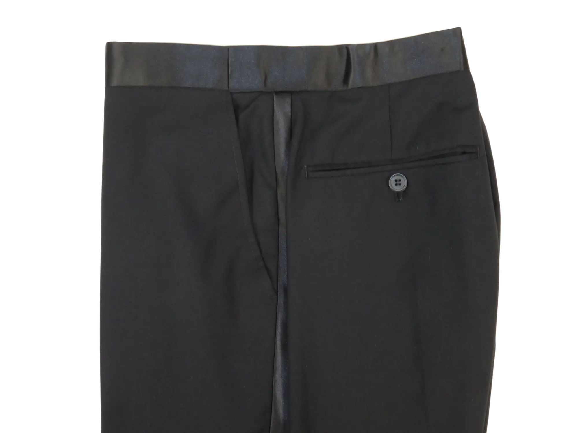 Men's Tuxedo Formal Pants Satin Side Trimmed Stretchable Waist Band 201-1