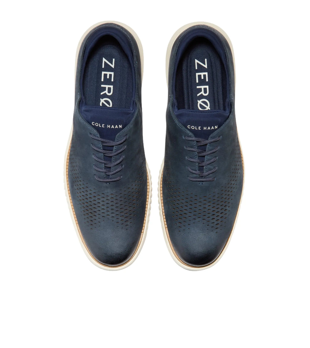 Men's Cole Haan Shoes 2. ZERO GRAND Wingtip Oxford Comfort 39564 navy