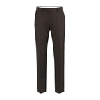 Men Renoir Flat Front Suit Separate Pants Slim Fit Slacks 201-5 Brown