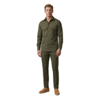 Men's Gillardi 2pc Walking leisure suit Stretch Cotton Blend Comfortable 2021-02 Olive Green