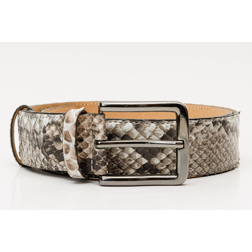 The Boss Natural Snake Leather Leather Belt