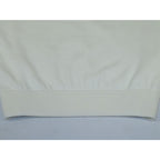 Men's Sweater Knit By BRANGO Turkey Polo Neck Cotton Blend 21228 White