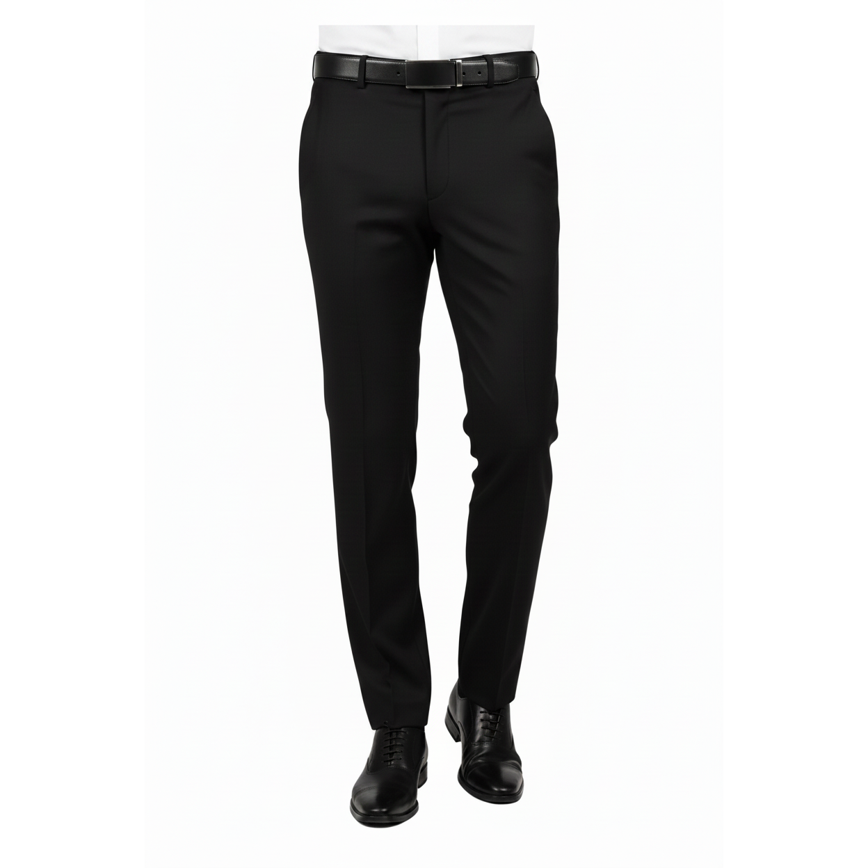 Men's Levent Serez Turkish Suit Super 160's Italian Wool 22289 Jet Black