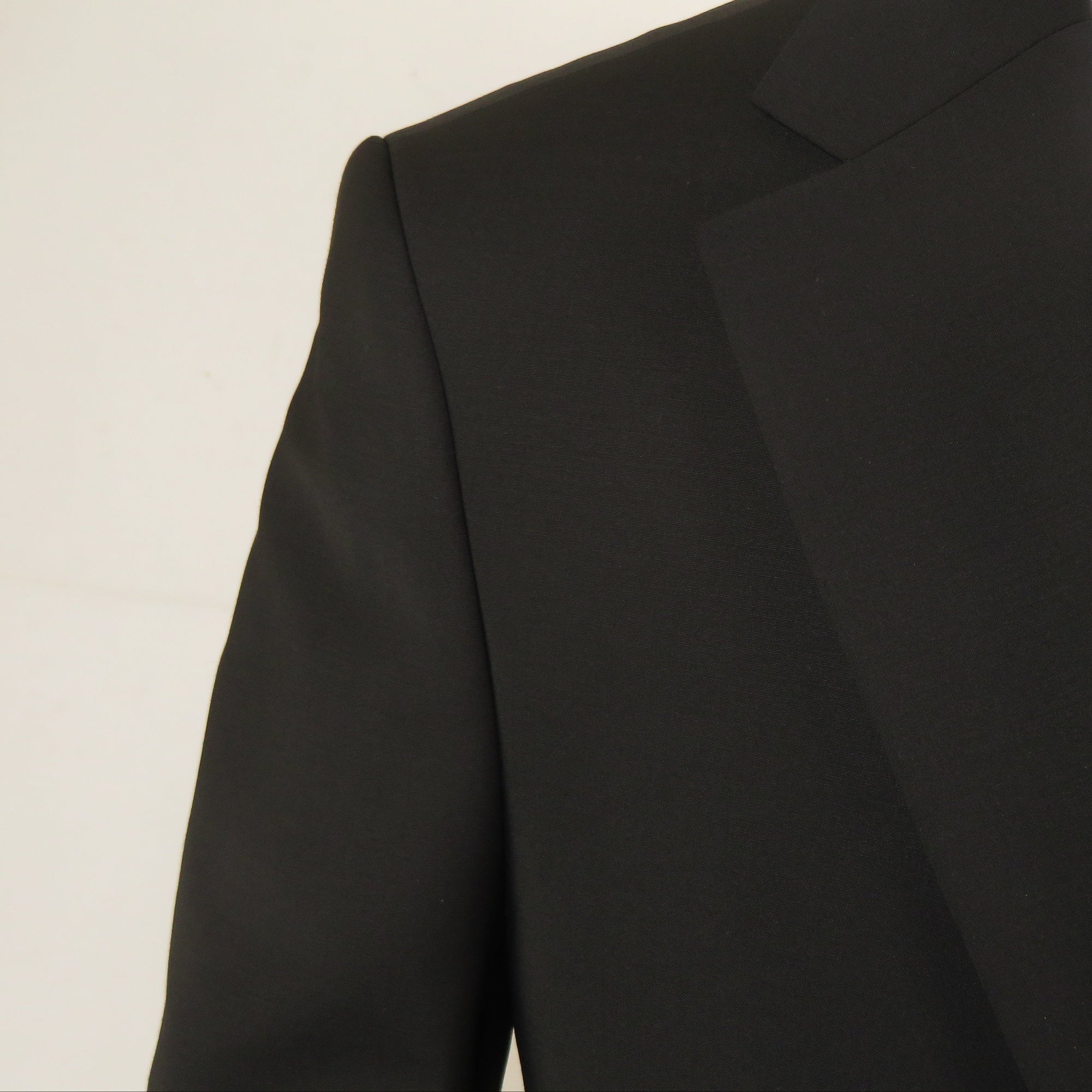 Men's Levent Serez Turkish Suit Super 160's Italian Wool 22289 Jet Black