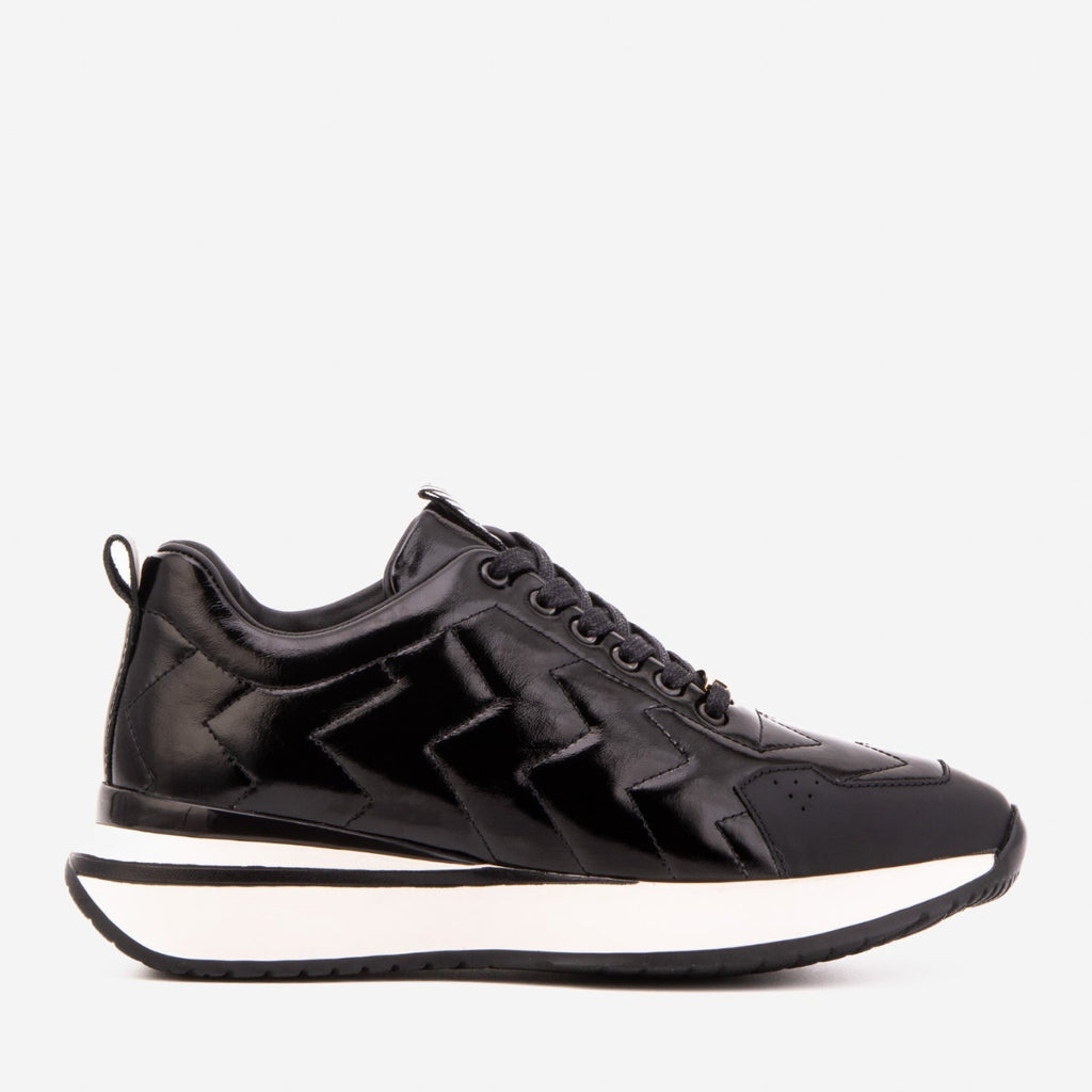 Vinci The Veneto Black Leather Men Sneaker