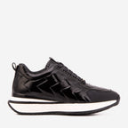Vinci The Veneto Black Leather Men Sneaker