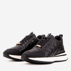 Vinci The Veneto Black Leather Men Sneaker