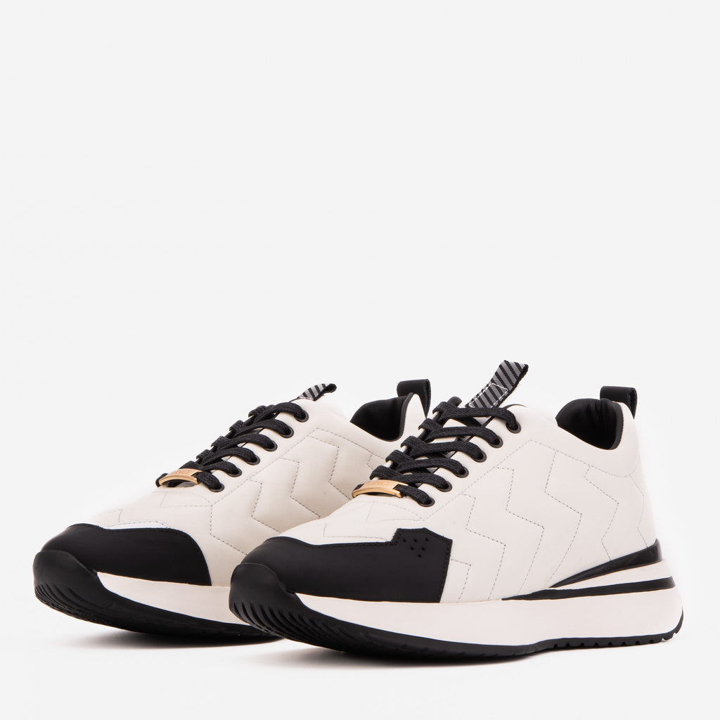 Vinci The Veneto White Leather Men Sneaker