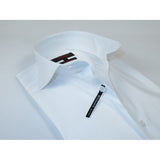 Men's Axxess Turkey Shirt 100% Egyptian Cotton 224-04 French Cuffs White