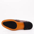 The Aurelio Snake & Baby Buffalo Leather Penny Loafer