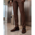 Vinci The Valmont Tan Snake Leather Derby Men Shoe