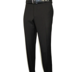 Men's MONO Turkey Slacks 100% Wool Plain Front Regular Fit 2501-01 Black