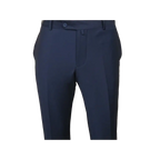 Men's MONO Turkey Slacks 100% Wool Plain Front Slim Fit 2502-04 Royal Blue