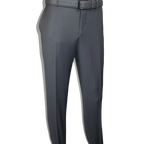 Men's MONO Turkey Slacks 100% Wool Plain Front Slim Fit 2502-06 Silver Gray