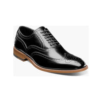 25064,Stacy adams Leather Shoes Dunbar Wingtip Oxford Lace Up All Colors