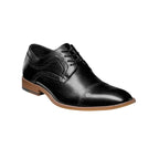 25066,Stacy Adams Leather Shoes Dickinson Cap Toe Lace up All Colors - J.Valintin Men's Wear Legend - 14513