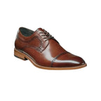 25066,Stacy Adams Leather Shoes Dickinson Cap Toe Lace up All Colors - J.Valintin Men's Wear Legend - 14521