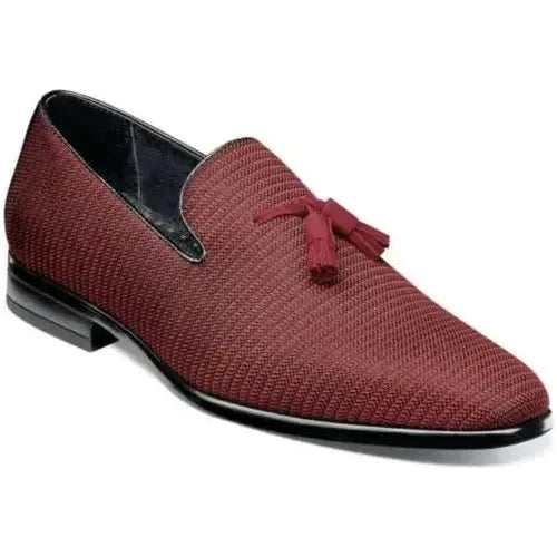 25343, Stacy Adams Shoes Tazewell Plain Toe Tassel Woven All Colors - J.Valintin Men's Wear Legend - 97939