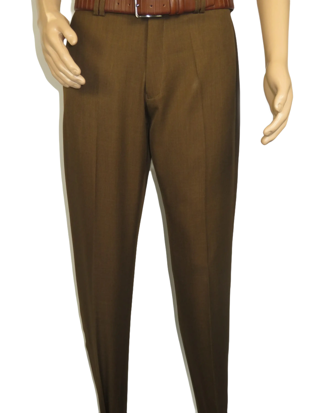 Men 2pc Walking Leisure Suit Short Sleeves By DREAMS 256-22 Solid Caramel