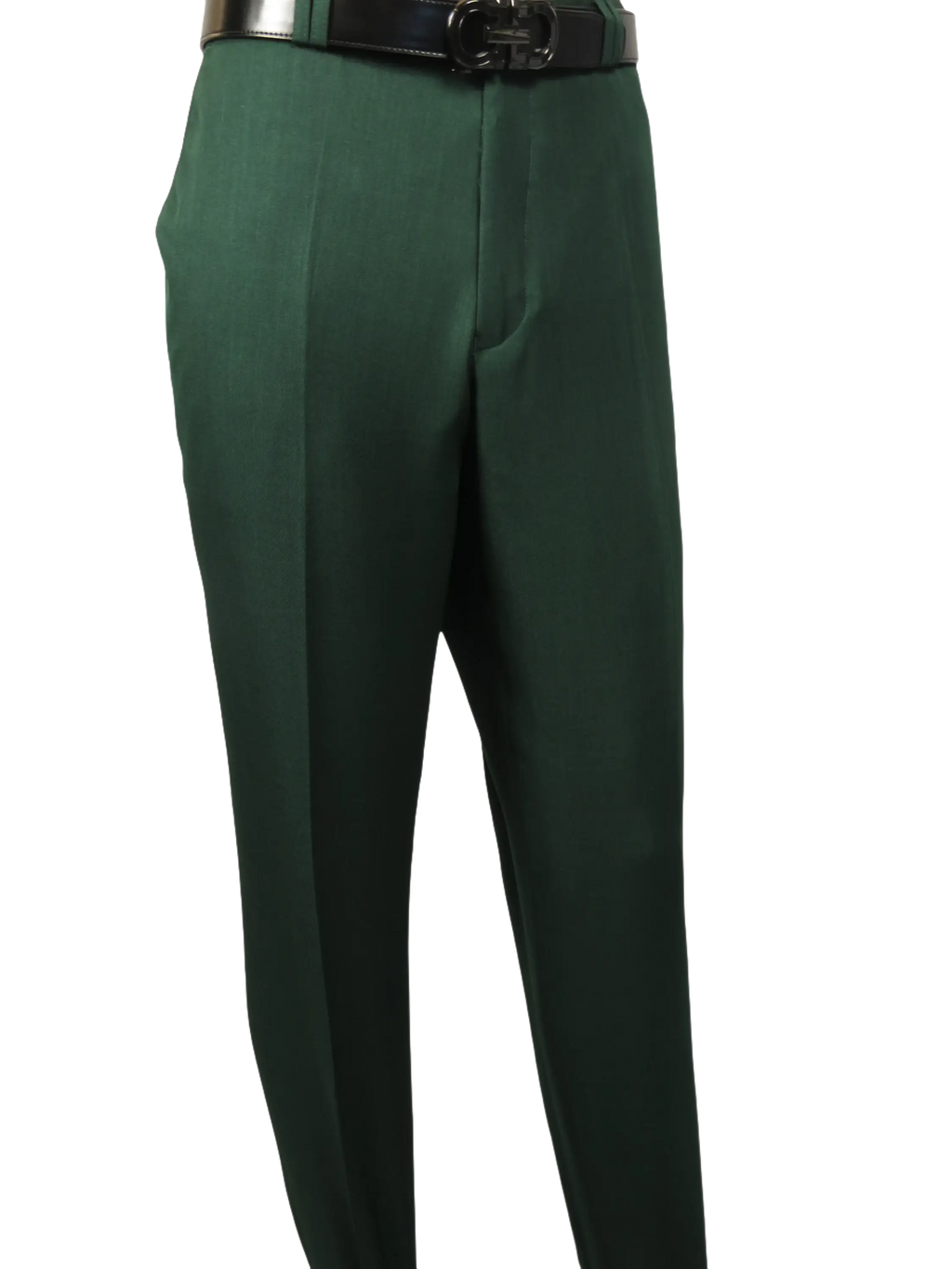 Men 2pc Walking Leisure Suit Short Sleeves By DREAMS 256-24 Hunter Green