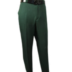 Men 2pc Walking Leisure Suit Short Sleeves By DREAMS 256-24 Hunter Green