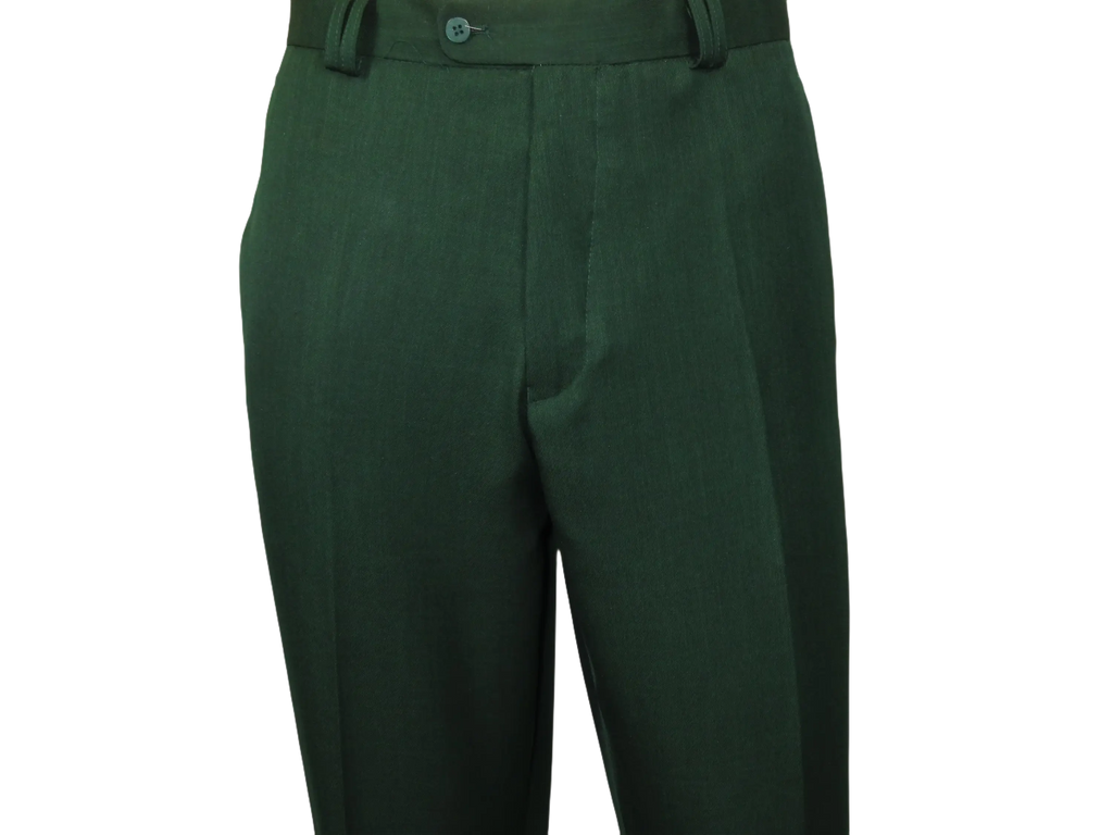 Men 2pc Walking Leisure Suit Short Sleeves By DREAMS 256-24 Hunter Green