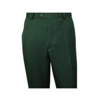 Men 2pc Walking Leisure Suit Short Sleeves By DREAMS 256-24 Hunter Green