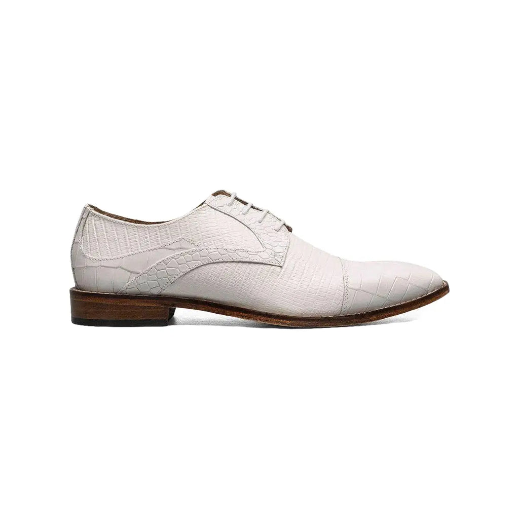 25630-100 Stacy Adams Tedesco Cap Toe Oxford Lizard Leather Dress Shoe ...