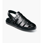 Stacy Adams Montego Slingback Buckle Sandal Black 25659-001