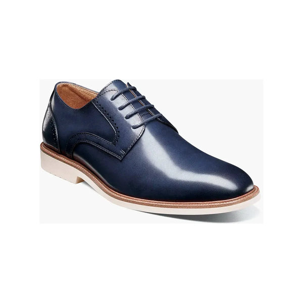 Stacy Adams Wescott Plain Toe Oxford Shoes Navy 25712-410