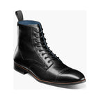 Stacy Adams Henry Cap Toe Lace Up Boot Leather Black  25718-001