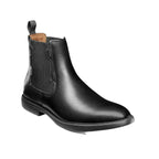 Men's Stacy Adams Townsend Plain Toe Chelsea Boot Black Tumbled 25728-007