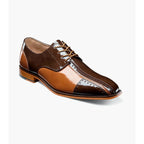 Stacy Adams Palmento Modified CapToe Oxford Dress Shoes Brown Multi 25740-249