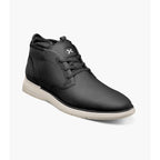 Stacy Adams Eastmont Plain Toe Elastic Lace Chukka Boot Black 25748-001