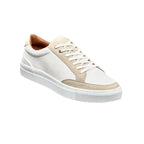 Stacy Adams Dorian Moc Toe Lace-Up Sneaker White 25749-100