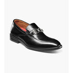Stacy Adams Boyd Moc Toe BitSlip  Shoes Leather Black 25753-001