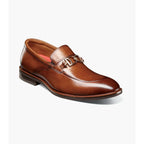 Stacy Adams Boyd Moc Toe BitSlip  Shoes Leather Brandy 25753-226