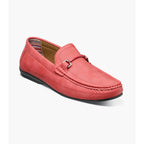 Stacy Adams Colton Moc Toe Bit Slip On Shoes Red 25760-600
