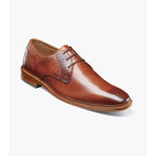 Stacy Adams Giorgetti Plain Toe Oxford Shoes Leather Cognac 25781-221