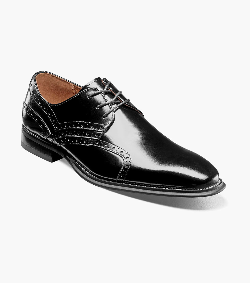 Stacy Adams Alexander Plain Toe Oxford Dress Shoes Black 25791-001