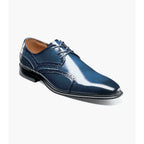Stacy Adams Alexander Plain Toe Oxford Dress Shoes Cobalt 25791-435