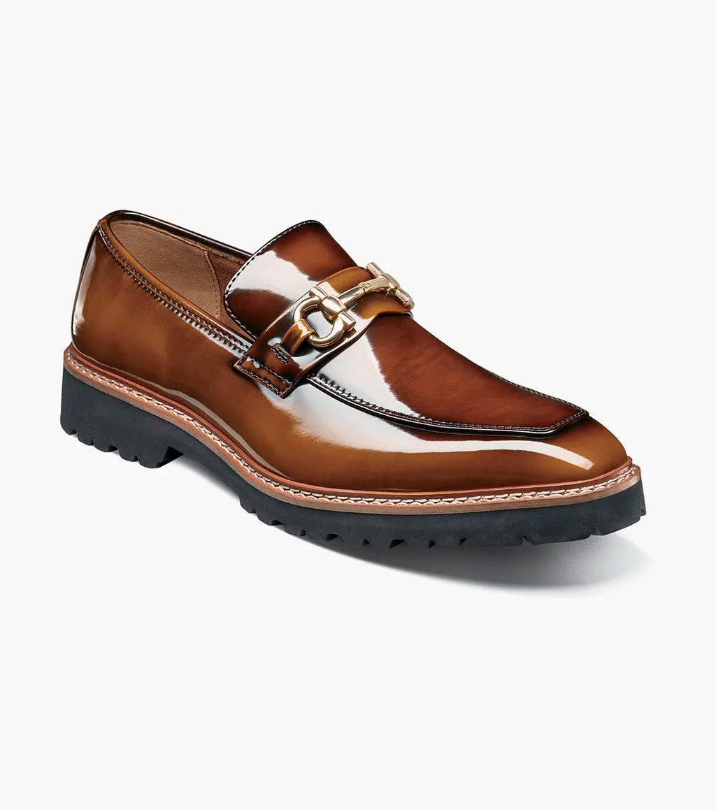 Stacy Adams Carabello Moc Toe Bit Slip On Brown Multi 25804-249