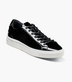 Stacy Adams Dante Lace To Toe Sneaker Patent Leather Black 25806-001