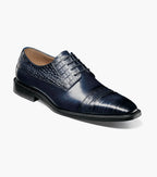 Stacy Adams Martino Cap Toe Oxford Leather Blue 25833-400