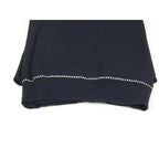Mens Short Sleeves Fancy Polo Zipper Shirt by Targetti Rome 26605 Navy Blue