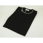 Mens Short Sleeves Fancy Crew Neck T-Shirts by Targetti Rome 26010 Black