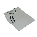 Mens Short Sleeves Fancy Crew Neck T-Shirts by Targetti Rome 26010 White